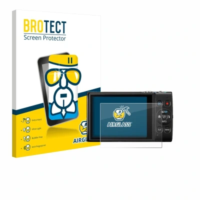 Afbeelding van BROTECT Screenprotector voor Canon Digital Ixus 285 hs Folie Beschermfolie Beschermglas transparant