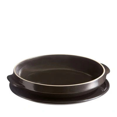 Afbeelding van Emile Henry Tarte Tatin Fusain Ø33cm September