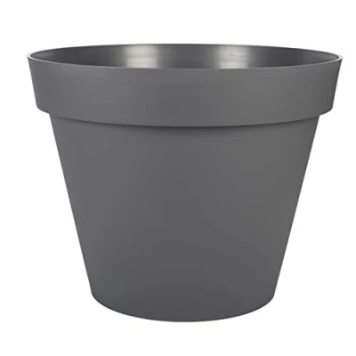 Afbeelding van Bloempot EDA Tuscan grijs Donker Rond Cirkelvormig Ø 60 x 47 cm