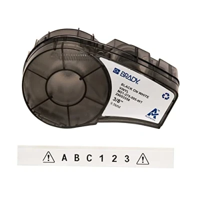Afbeelding van Brady M21 375 595 WT, Wit, Zelfklevend printerlabel, Vinyl, Thermo transfer, Acryl, Permanent