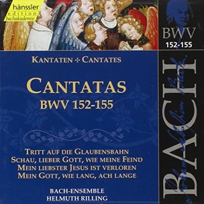 Afbeelding van Bach Ensemble, Helmuth Rilling J.S. Bach: Cantatas Bwv 152 155 (CD)