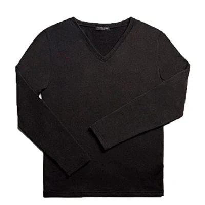 Afbeelding van YSABEL MORA Thermo T shirt voor heren, zwart.
