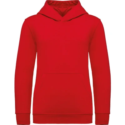 Afbeelding van Kariban Kindersweater met capuchon K4039 Red