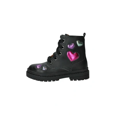 Afbeelding van IK KE Veterboots Meisjes Zwart Maat:30