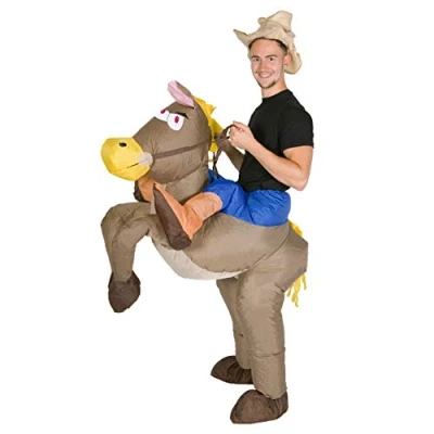 Afbeelding van Bodysocks Opblaasbare Cowboy Kostuum (Volwassene)