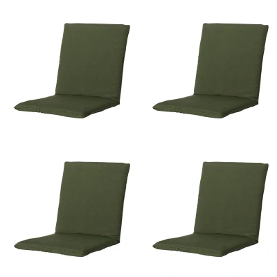 Afbeelding van Madison Stapelstoel kussen universeel Panama green 4 stuks