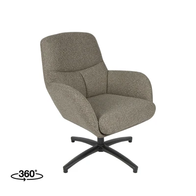 Afbeelding van LABEL51 Fauteuil Chill Zone Truffel grijs Boucle