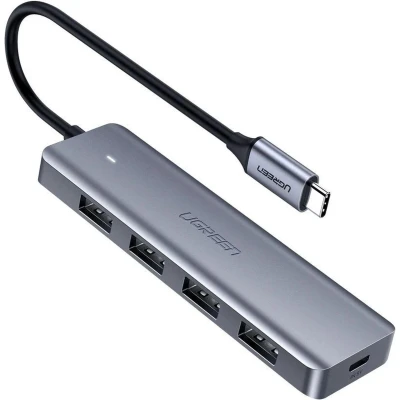Afbeelding van Ugreen USB C Hub 5 in 1 met 4x 3.2 en 1x Micro
