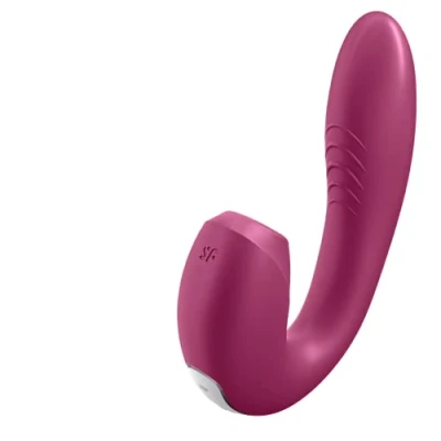 Afbeelding van Satisfyer Sunray Luchtdruk Vibrator Rood