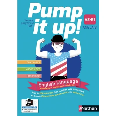 Image de Pump it up! 2e Cahier de langue 2019