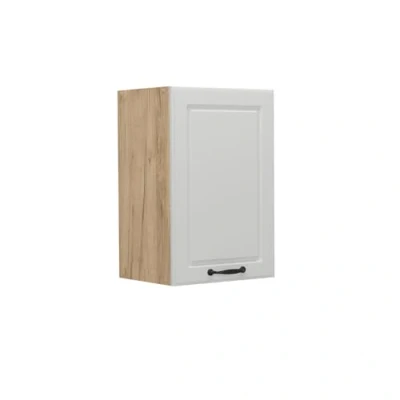 Afbeelding van Vicco Hangkast R Line, Wit Landhuis/Krachtige eik goud, 40 cm