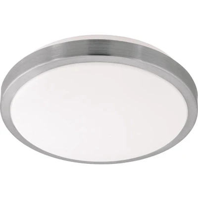 Afbeelding van EGLO Competa 1 Wand/Plafondlamp Lichts Ø325mm. Wit, Nikkel Mat