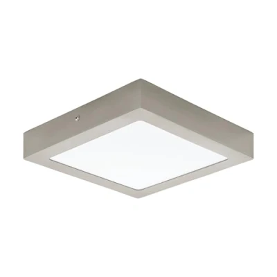 Afbeelding van EGLO Fueva 1 Plafondlamp LED 250X250mm. Nikkel 3000K