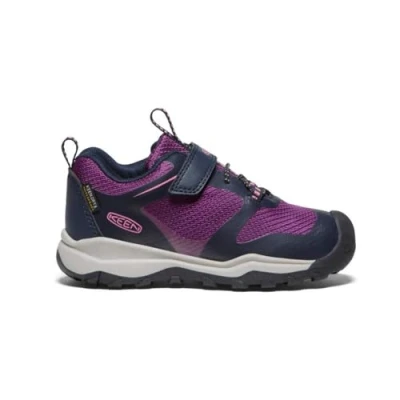 Afbeelding van Keen Wanduro LOW WP Children Unisex Outdoorschoenen voor kinderen, Maat: 29, Black Textiel/ synthetisch
