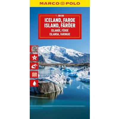 Afbeelding van Marco Polo Wegenkaart Ĳsland