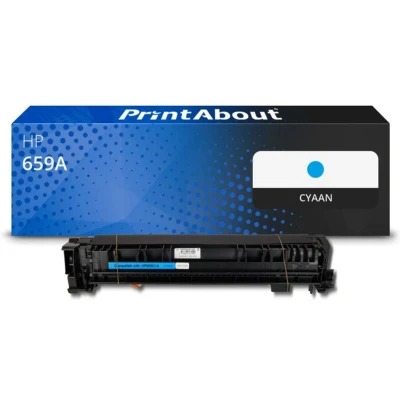 Afbeelding van Huismerk HP 659A (W2011A) Toner Cyaan