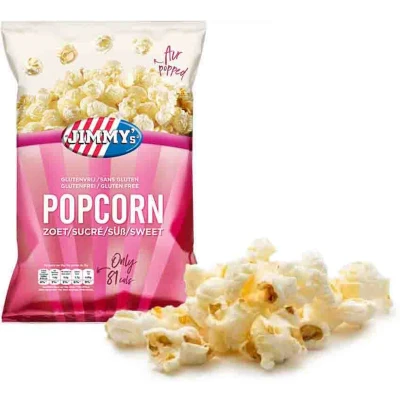 Afbeelding van Jimmy&#039;s Popcorn Zoet Zak 12x60g