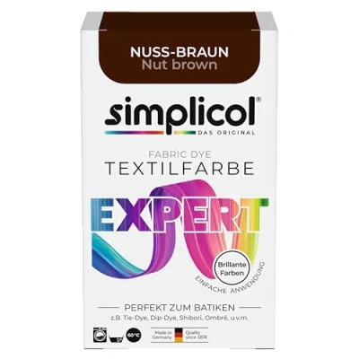 Image de Simplicol Teinture Expert : Votre Express en Machine ou bassine Paquet de 300g Couleur Marron, 1 Unité (Lot 1)