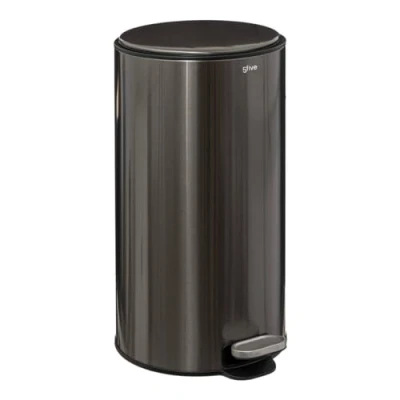 Afbeelding van 5Five Delta Afvalemmer Soft close Antigeur actief koolstoffilter Uitneembare emmer 30L Met