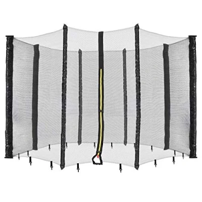 Afbeelding van AREBOS Trampoline Vangnet 180 x 305 cm voor 8 netpolen