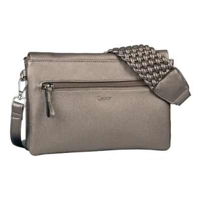 Afbeelding van Gabor Schoudertas Veri Flap Bag Metallic Taupe