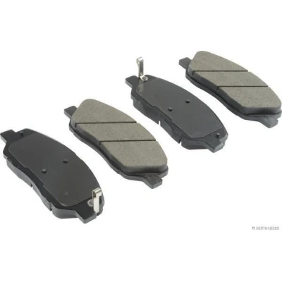 Afbeelding van HERTH+BUSS JAKOPARTS J3600549 Remblokkenset Met akoestische slijtagewaarschuwing anti kreukplaat HYUNDAI: Santa FE 2, 3, Grand Fé