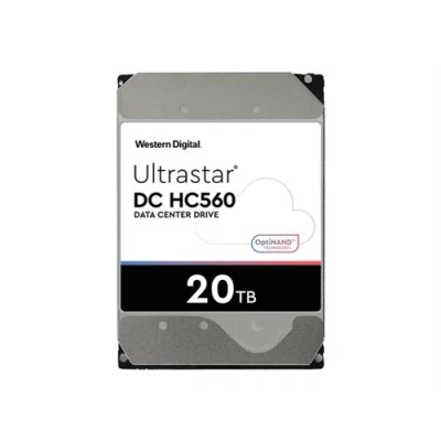 Image de WD Ultrastar DC HC560 Disque dur 20 To interne 3.5&quot; SAS 12Gb/s 7200 tours/min mémoire tampon : 512 Mo