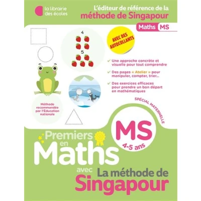 Image de Premiers en maths Méthode de Singapour MS