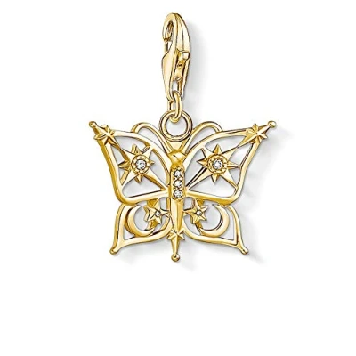 Afbeelding van Thomas Sabo Dames verguld zilver is Niet van toepassing charme 1853 414 14, één maat, Sterling zilver, toepassing,