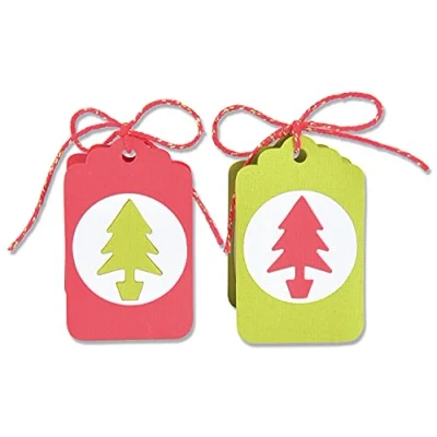 Afbeelding van Sizzix Bigz Die Box, Gift Tag 665346 (07 21)