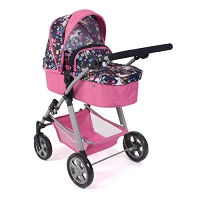 Afbeelding van Bayer Chic 2000 Combi poppenwagen Nele Unicorn