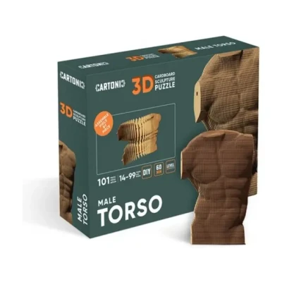 Afbeelding van Cartonic 3D Sculptuur Puzzel Mannentorso