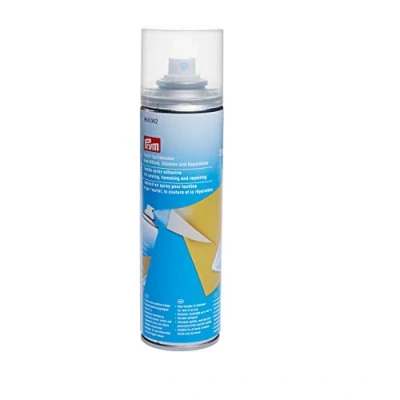 Afbeelding van Prym Textielkleefspray, metaal, blauw, transparant, wit, 8 x 6 3 cm