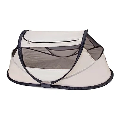 Afbeelding van Deryan BabyBox Campingbedje baby tentje Cream