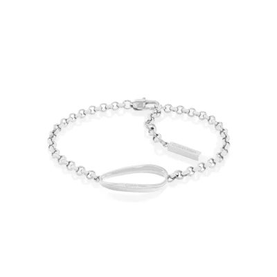 Afbeelding van Calvin Klein SS Bracelet Armband, Dames, Maat: One Size, Steel