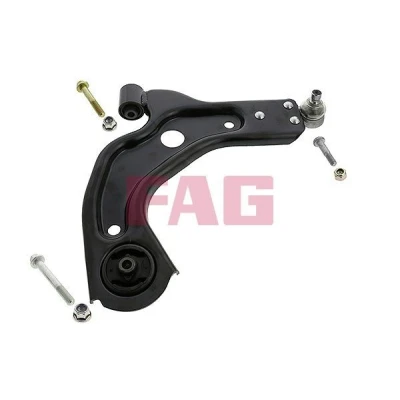 Afbeelding van FAG 821 0258 10 Draagarm Met draag/ stuur gewricht Driehoeksdraagarm Plaatstaal FORD: FIESTA 4, Puma