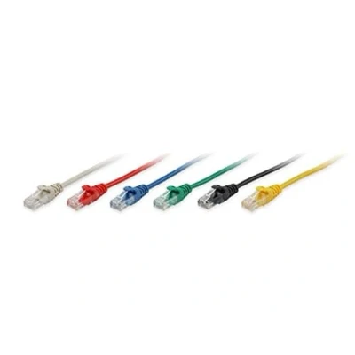 Image de equip Pro Cordon de raccordement RJ 45 (M) pour 25 cm UTP CAT 6 moulé bloqué rouge