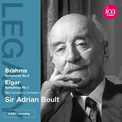 Afbeelding van BBC Symphony Orchestra, Sir Adrian Boult Brahms: No.3 / Elgar: No.1 (CD)