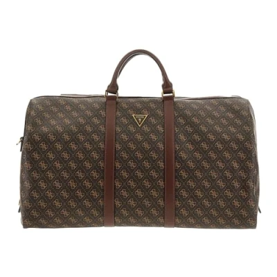 Afbeelding van Guess PISA Weekendtas, Heren, Maat: One Size, Brown/ochre