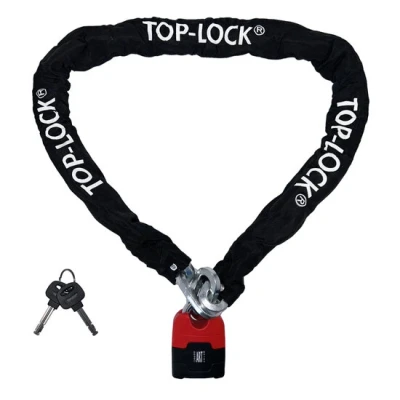 Afbeelding van Top Lock Kettingslot ART 4 met los hangslot 120 cm