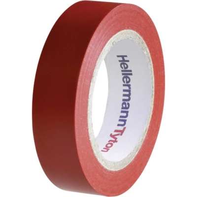 Afbeelding van HellermannTyton HelaTape Flex 15 710 00101 Isolatietape Rood (l x b) 10 m mm 1 stuk(s)