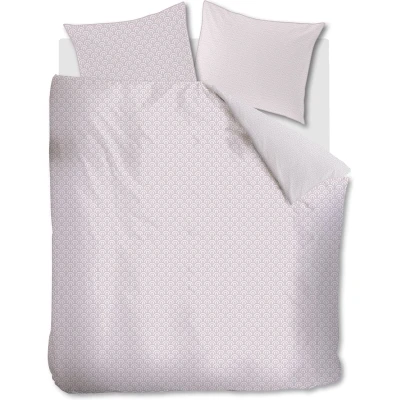 Afbeelding van Riviera Maison Arched dekbedovertrek Tweepersoons 200x200/220 Zacht Roze