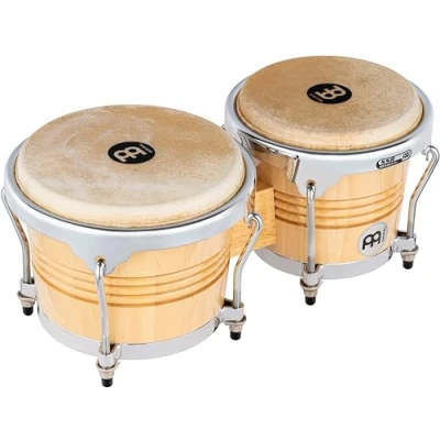 Image de Meinl WB200NTCH Bongos 6.75/8 Naturelchrome