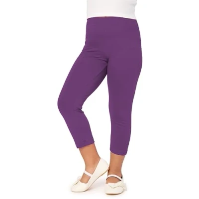 Afbeelding van Merry Style Meisjes Leggings Sport Vrijetijdsbroek Capri Katoen MS MS10 226 LE Purper 140
