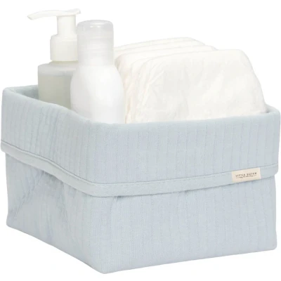 Afbeelding van Little Dutch Mand Klein Pure Soft Blue
