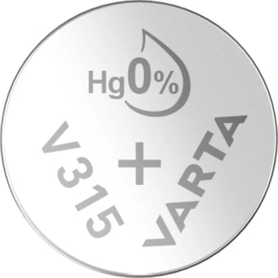 Afbeelding van Varta Knoopcel 315 1.55 V 1 stuk(s) 20 mAh Zilveroxide SILVER Coin V315/SR67 NaBli