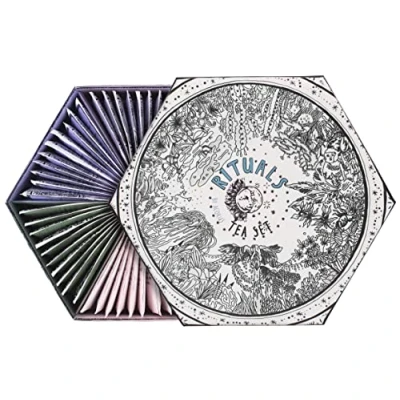 Image de ACORUS Assortiment de thé Rituals Coffret cadeau 6 paniers à naturels assortis Créez vos rituels quotidiens Grande boîte sélection 60 sachets