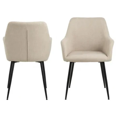 Afbeelding van Armstoel Alireza Beige Giga Living