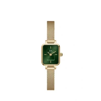 Afbeelding van Daniel Wellington Quadro MINI Evergold Horloge goldcoloured, Maat: One Size, Gold coloured
