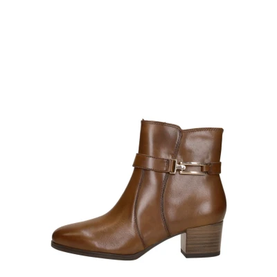 Afbeelding van Tamaris Korte laarzen, Dames, Maat: 36, Cognac Leer